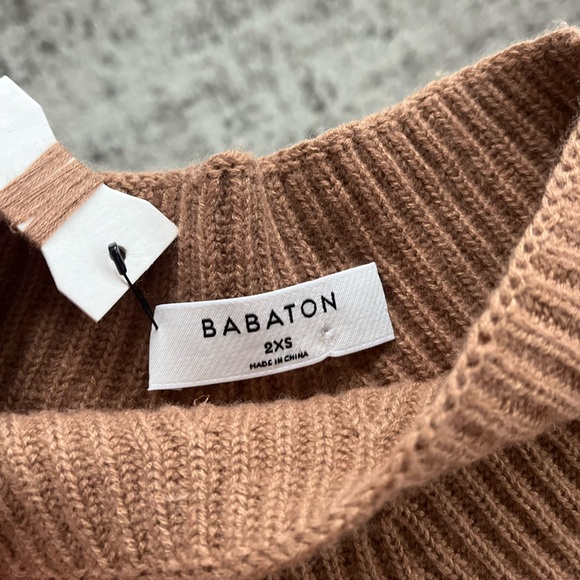 Aritzia Babaton Merino Wool Blend Formal Business Casual Cozy Sweater Size XXS,M - Picture 9 of 14